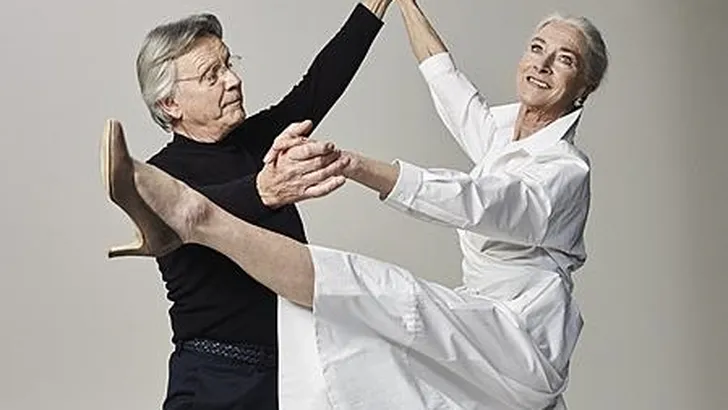 Dansers Alexandra Radius en Han Ebbelaar zijn al 56 jaar een powerkoppel