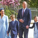 Royals Attend Easter Service At Windsor Castle