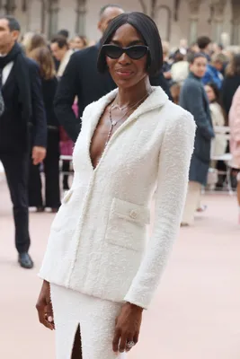 Naomi Campbell bij PFW