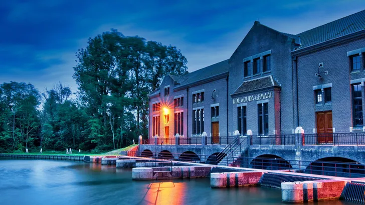 Woudagemaal world heritage in lemmer netherlands