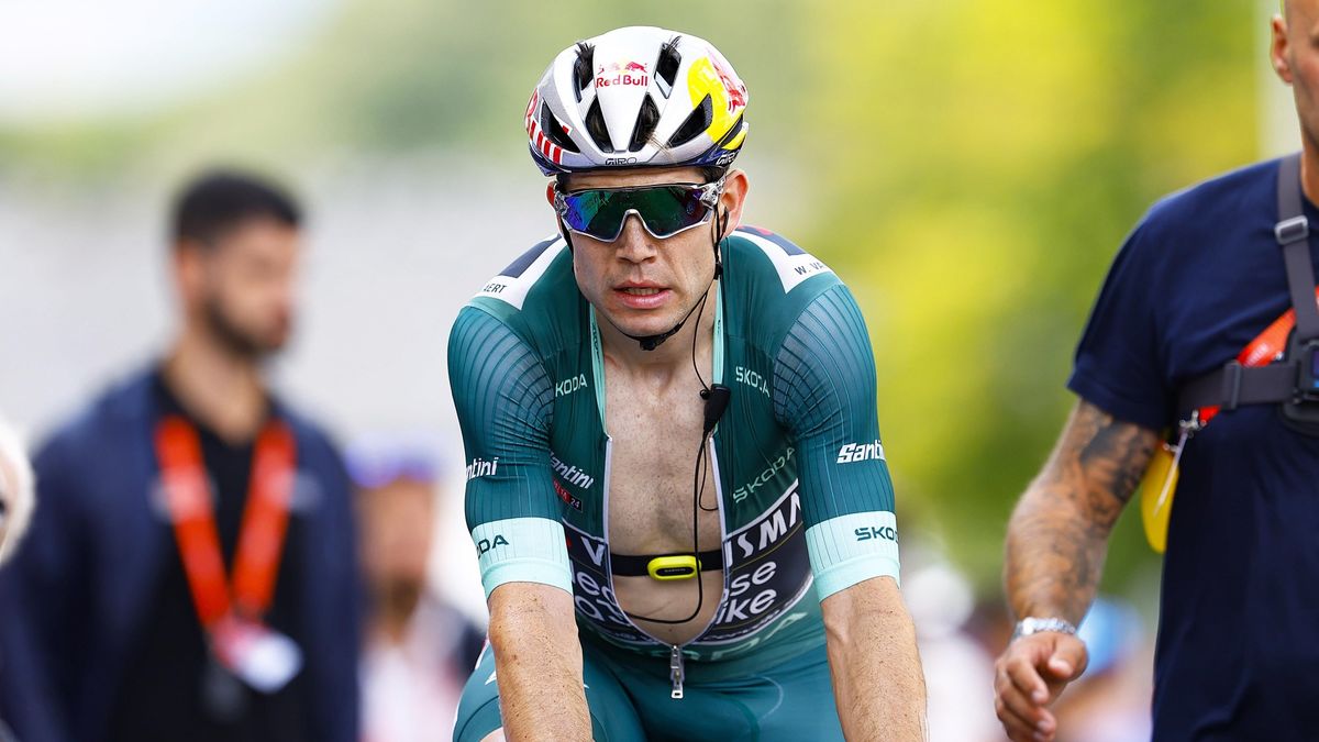 Drama in the Vuelta: Wout van Aert has to give up after heavy fall on descent