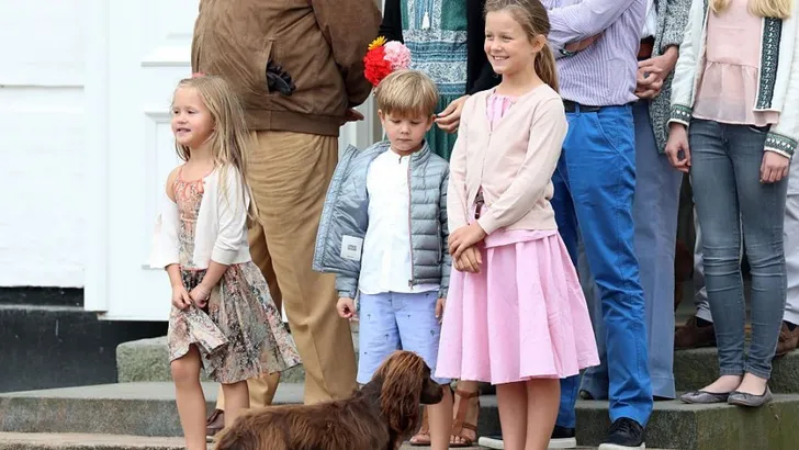 Nieuwe foto van prins Vincent en prinses Josephine