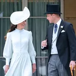 Kate Middleton &amp; Prince William Attend Garden Party