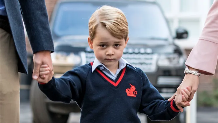 Zoeter dan zoet: beelden eerste schooldag Britse prins George