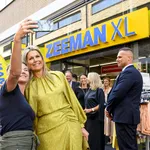 Werkbezoek Koningin Maxima aan Zeeman