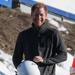 Prince Harry Tries Skeleton Bobsled - Canada