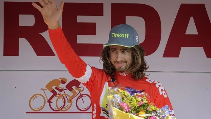 Sagan pakt uit met verrassende jump in Eneco Tour