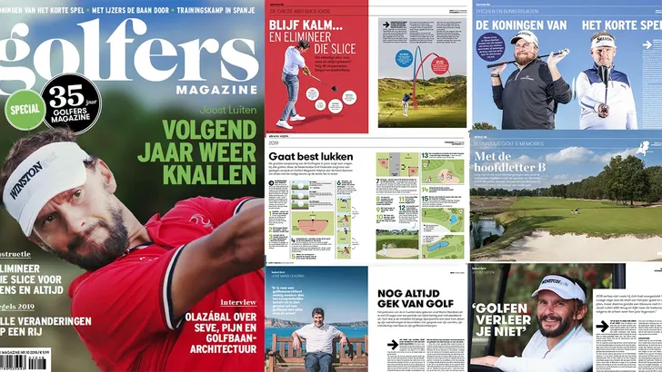Golfers Magazine 10: interview Joost Luiten en nooit meer slicen