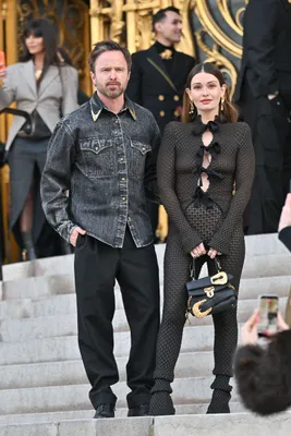 Aaron Paul en Lauren Parsekian