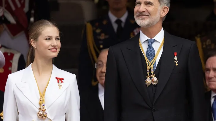 Princess Leonor Constitution Swearing-In Ceremony - Madrid