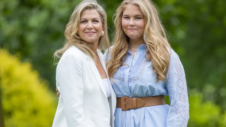 De chique Franse riemen van Máxima en Amalia