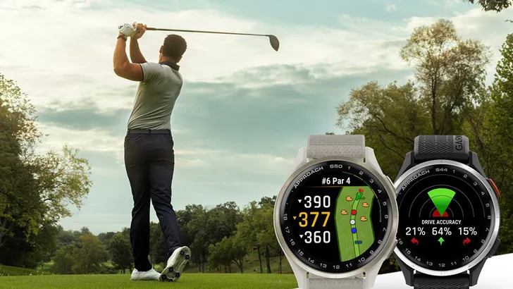 Garmin S44/S50 golfhorloges: 43.000 banen om je pols