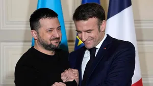 Zelensky en Macron