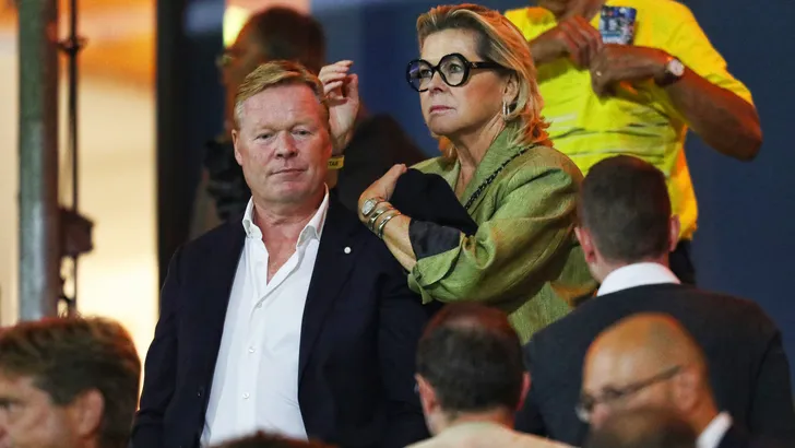 Ronald Koeman en Bartina Koeman
