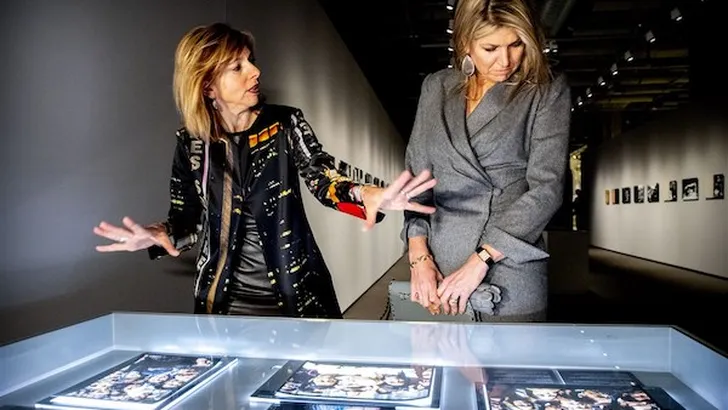 Máxima op stap in Rotterdam