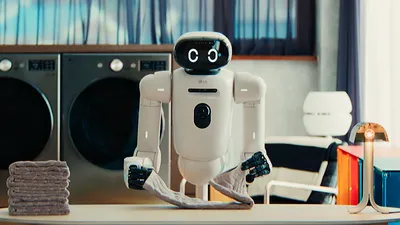 Eindelijk nooit meer de was opvouwen: LG onthult robot die je huishouden overneemt