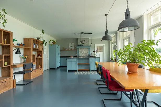 Woonkeuken in de hoofdwoning