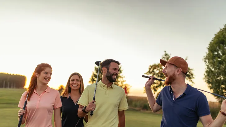 samen golfen