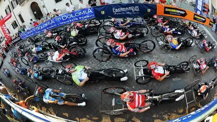 Prima oogst bij WB paracycling