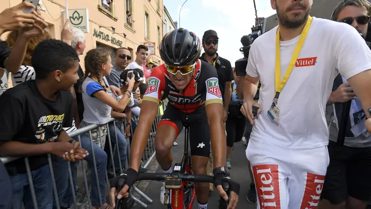 Van Avermaet: 'Had kunnen winnen als Sagan niet uit zijn pedaal schoot'