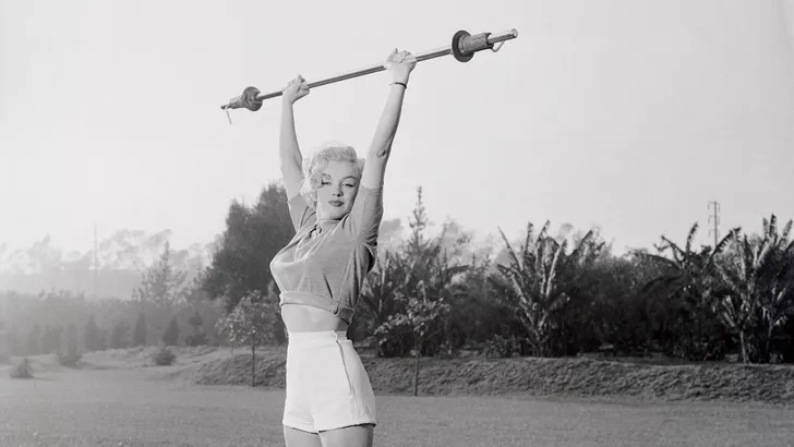 Marilyn Monroe's healthy lifestyle was... apart