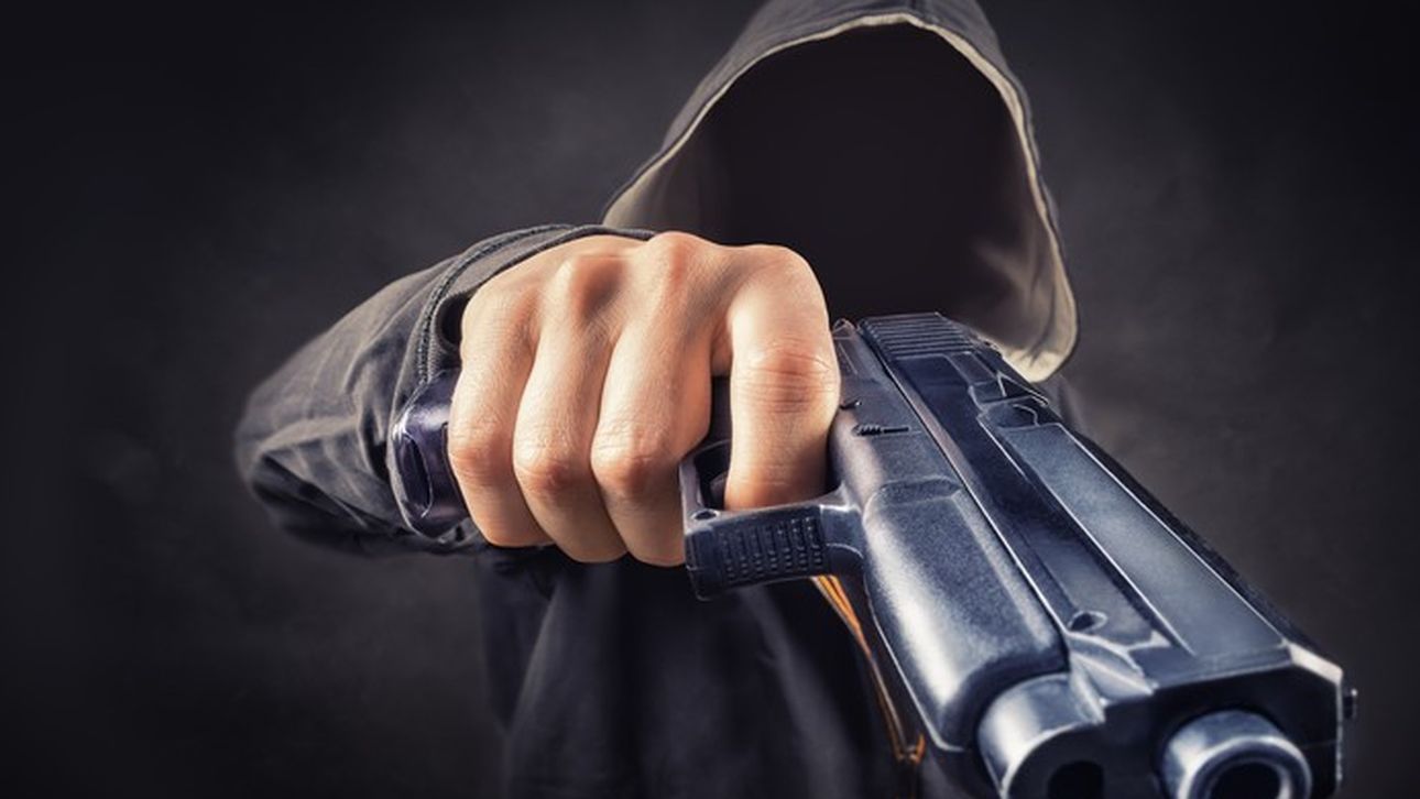 Beroofd Van Het Leven Tijdens Criminele Transacties Panorama