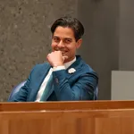 Rob Jetten in de Tweede Kamer der Staten Generaal