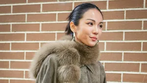 Vrouw met clean look.