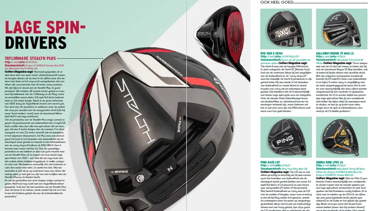 Getest: lage spin-drivers (II)