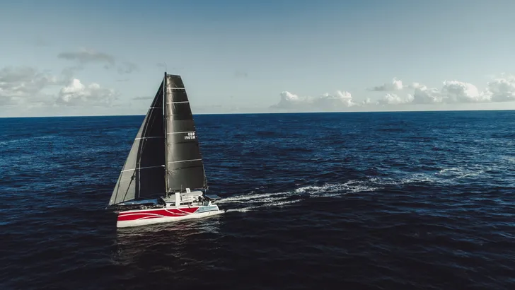 ORC50 Five Oceans voltuig op zee ©fiveoceansclub