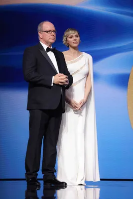 Charlene bij het Monte Carlo Television Festival