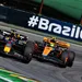 Red Bull en McLaren in strijd tijdens de Grand Prix van Brazilië op het circuit van Interlagos