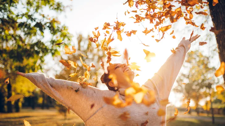 herfst verzorging zon