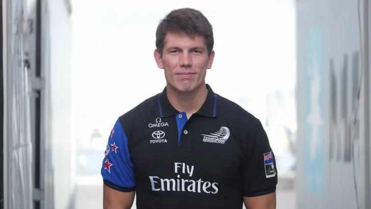 Carlo Huisman, Emirates Team New Zealand Grinder