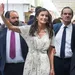 Koningin Letizia in Madrid tijdens de boekenbeurs