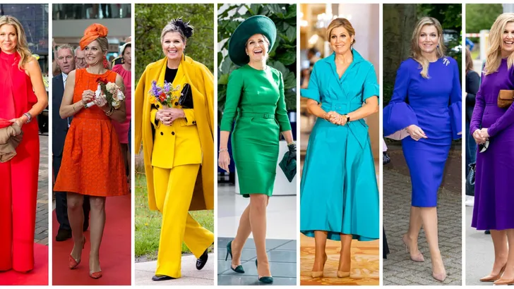 Maxima in pride kleuren