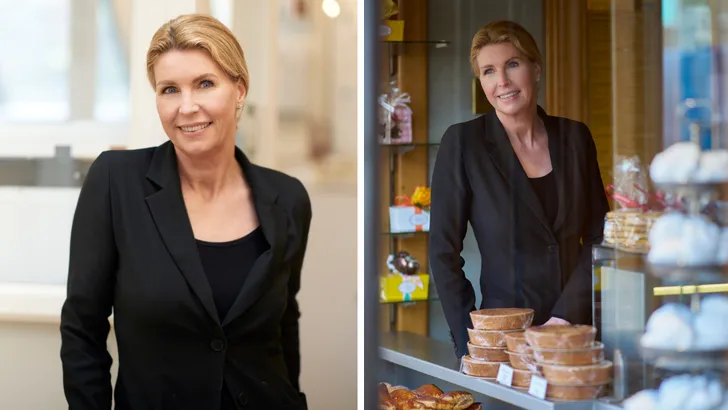 Tweeluik foto's van Angela Holtkamp van patisserie Holtkamp.