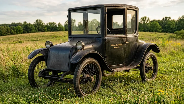 Milburn Electric uit 1920 voor recordbedrag verkocht: de elektrische auto zonder stuur