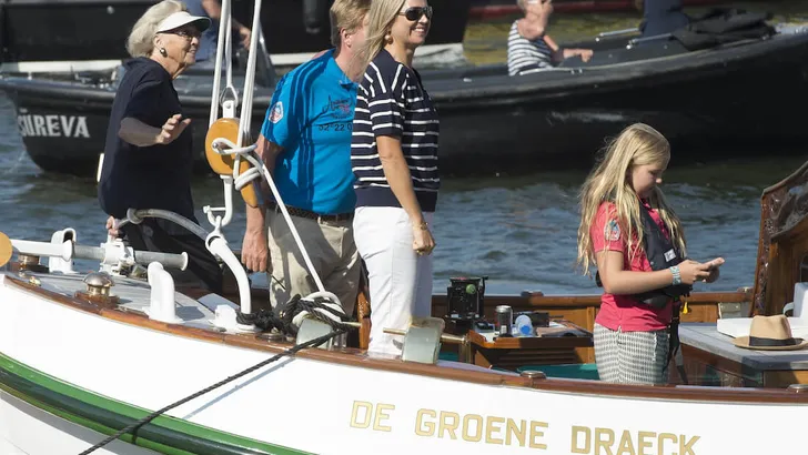 Koninklijke familie bij SAIL Amsaterdam