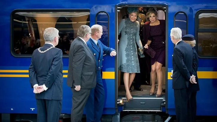 Koninklijke treinen rijden altijd op tijd 