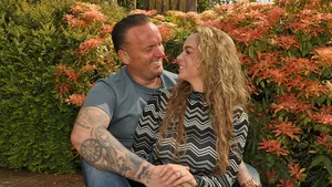 Frank van Etten en Melanie.