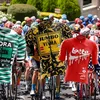 Deze designer ontwierp hippe wielershirtjes voor alle World Tour-teams naar aanleiding van de eendenshirts van EF