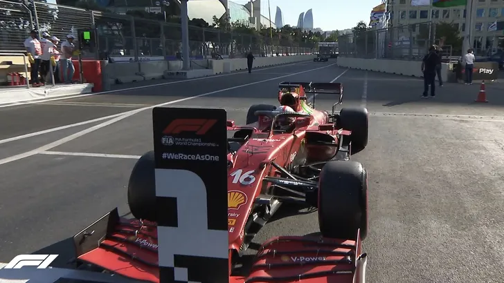 Kwalificatie GP Baku 2021: Charles Leclerc en de rode vlag, deel 2