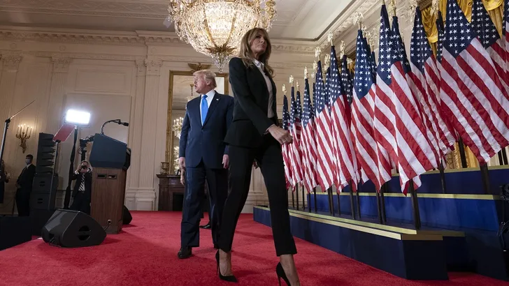 Gaat Melania voor het grote gebaar zorgen? 