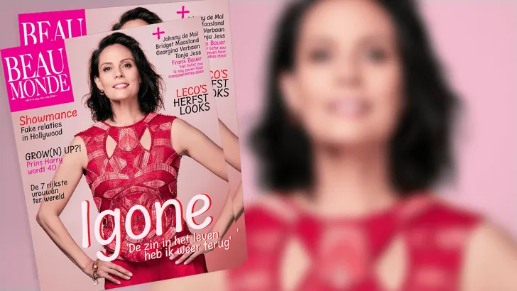 Beau Monde cover met Igone de Jongh