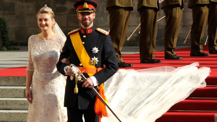 Religious wedding of Grand Duke Guillaume and Princess Stephanie