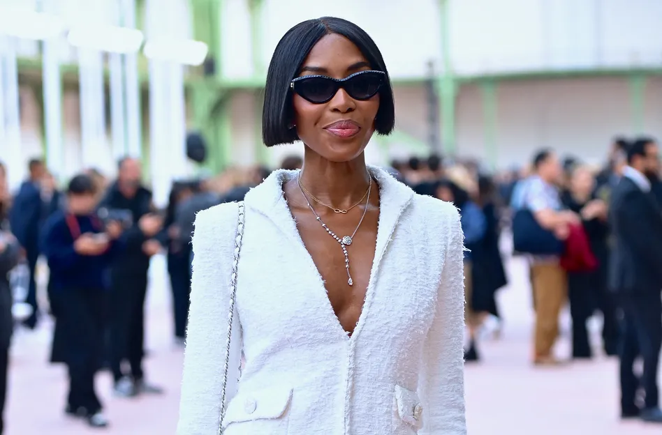 herfst outfits van de celebs: Naomi Campbell