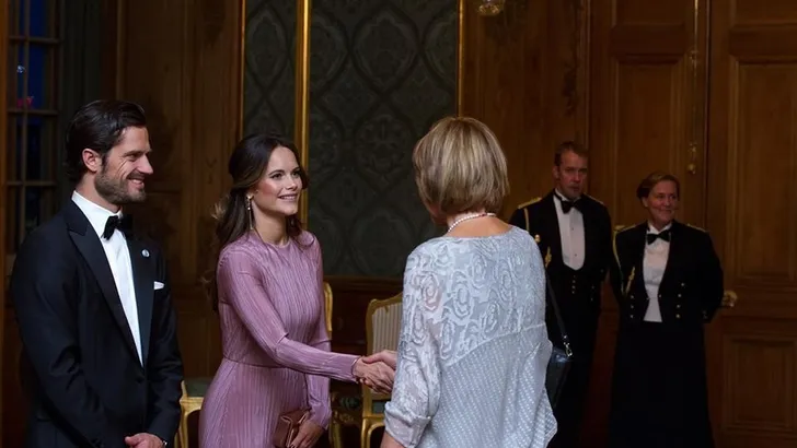 Look Of The Weekend: prinses Sofia in het paars