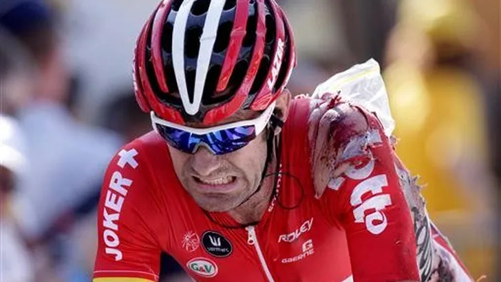 Henderson twaalfde uitvaller in de Tour de France