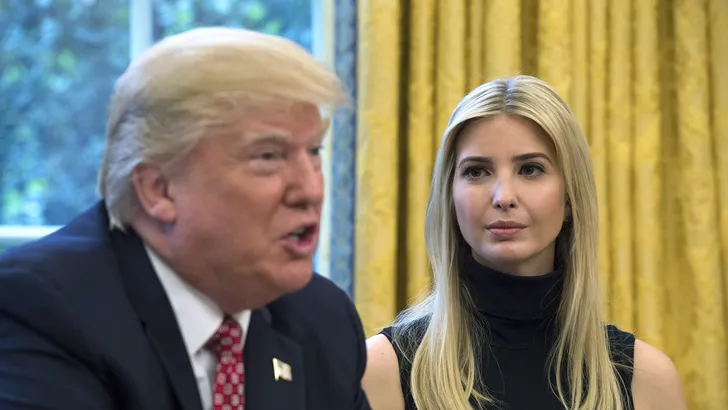 Trump wilde grotere borsten voor dochter Ivanka